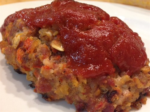 ENTREE- GLAZED MEATLOAF