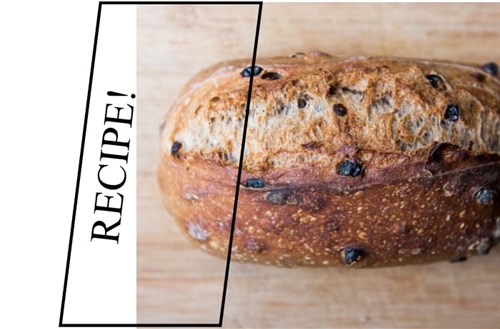 Bread Recipe - Raisin Loaf - Organic, Nat'ly Lvned