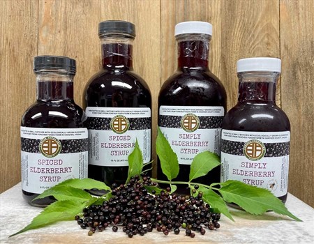 Super delicious and healthy Elderberry Wellness Syrups from Forever Foods Farm