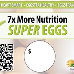 Super Eggs Price Tag for Local Stores
