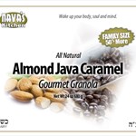 Nava's Kitchen Almond Java Caramel Granola Front Label