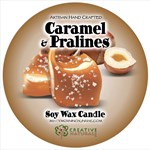 Caramel Pralines Candle by our own Creative Naturals