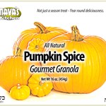 Nava's Kitchen Pumpkin Spice Granola Front Label