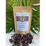 1 oz. of American Elderberry ecologically grown (beyond organic) and hand harvested on Forever Foods Farm in Hanover County