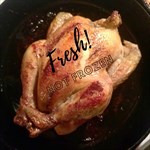 Peacemeal Farm fresh cooked chickens