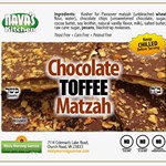 Kosher for Passover Matzah Bark Label
