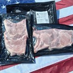 3/4 inch thick cut Bone In Loin Pork Chops